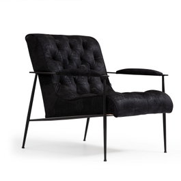 Atelier Del Sofa Matilda - Sillón orejero Negro